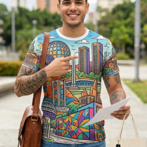 Franelas Masculinas para Sublimación